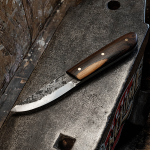 Puukko ziricote en plate semelle