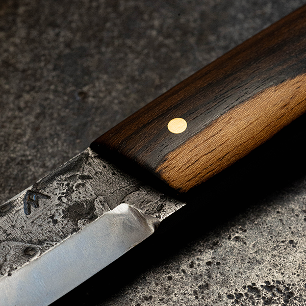 Puukko ziricote en plate semelle