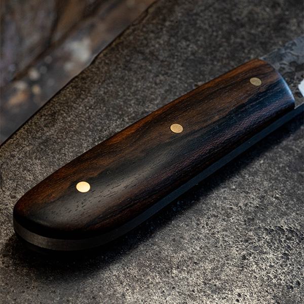 Puukko ziricote en plate semelle