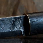 Puukko bois morta et hêtre échauffé en soie cachée