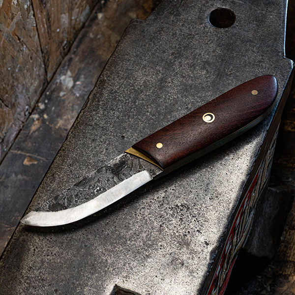 Puukko acajou de Cuba en plate semelle