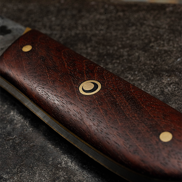 Puukko acajou de Cuba en plate semelle
