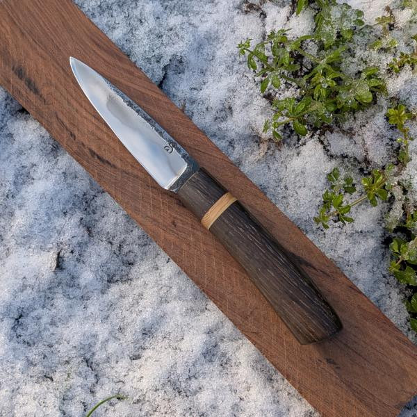 Naalien 114, le puukko en morta et mammouth