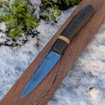 Naalien 114, le puukko en morta et mammouth